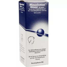 MINOXICUTAN Hommes 50 mg/ml Spray, 60 ml
