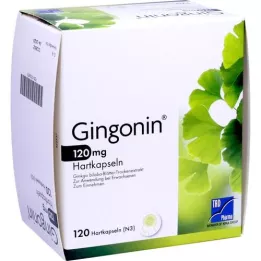 GINGONIN 120 mg Gélules dures, 120 pcs