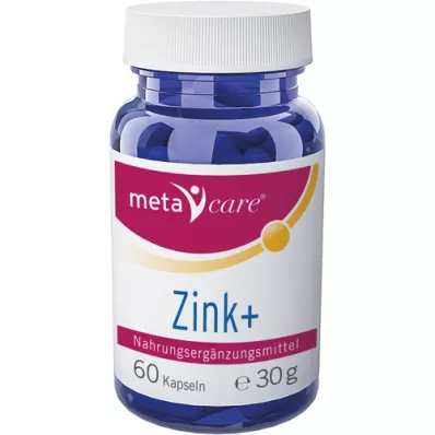 META-CARE Gélules de zinc+, 60 gélules