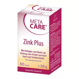 META-CARE Gélules de zinc+, 60 gélules