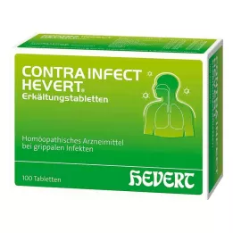 CONTRAINFECT Hevert comprimés contre le rhume, 100 pces
