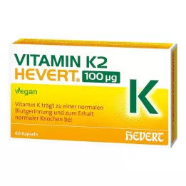 VITAMIN K2 HEVERT Gélules de 100 μg, 60 gélules