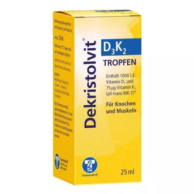DEKRISTOLVIT D3K2 gouttes, 25 ml