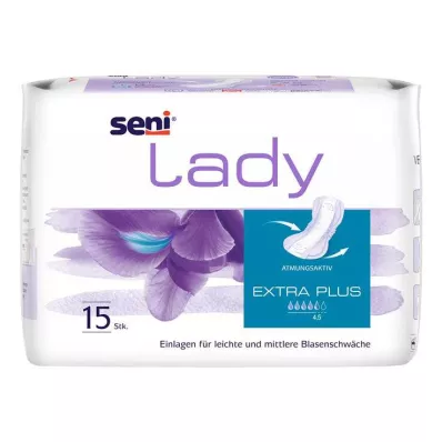 Seni Lady tampons urinaires extra plus, 15 pièces Seni Lady tampons urinaires extra plus, 15 pièces