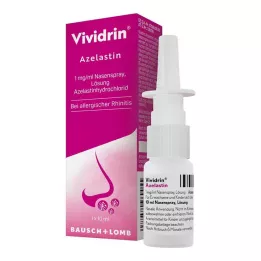 VIVIDRIN Solution pour pulvérisation nasale à lazélastine 1 mg/ml, 10 ml