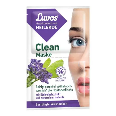 Luvos Naturkosmetik Masque nettoyant à largile cicatrisante, 2x7,5 ml Luvos Naturkosmetik Masque nettoyant à largile cicatrisante, 2x7,5 ml