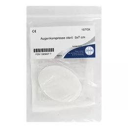 AUGENKOMPRESSE 50x70 mm stérile pour boîte de secours, 1 pc