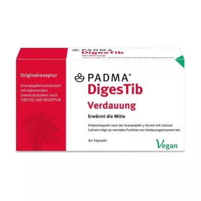 PADMA Gélules DigesTib, 60 gélules