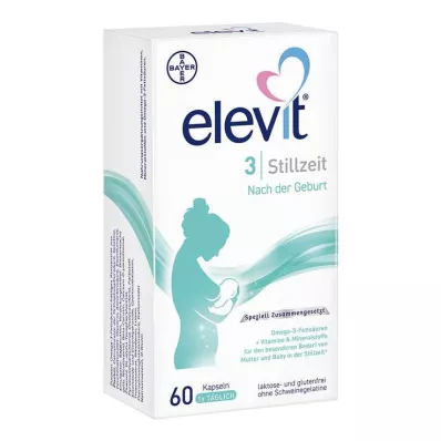 ELEVIT 3 capsules molles pour lallaitement, 60 capsules ELEVIT 3 capsules molles pour lallaitement, 60 capsules