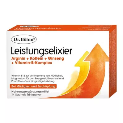 Dr. Böhm performance Elixir granulés effervescents, 14 pièces