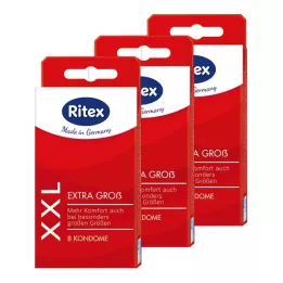 RITEX XXL Préservatifs, 24 pièces