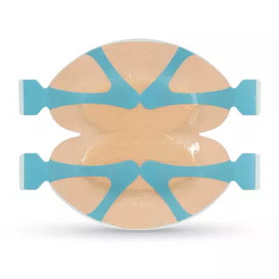 TEGADERM Plateau en mousse de silicone.FK 16,5x16,5cm F.90646, 1X5 pces