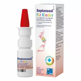 SEPTANASAL pour enfants 0,5 mg/ml + 50 mg/ml, 10 ml