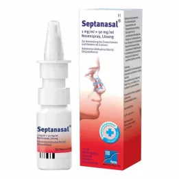 SEPTANASAL 1 mg/ml + 50 mg/ml Spray nasal, 10 ml