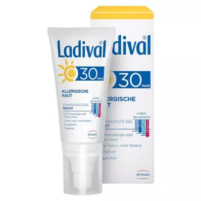 LADIVAL gel peau allergique LSF 30, 50 ml