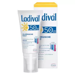 LADIVAL gel pour peaux allergiques LSF 50+, 50 ml