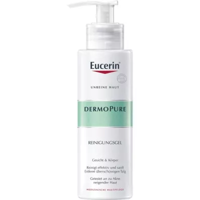 EUCERIN Gel nettoyant DermoPure, 200 ml