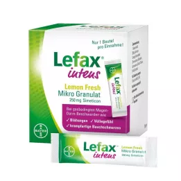 LEFAX Intense Lemon Fresh Micro Granul.250 mg Sim, 50 pcs