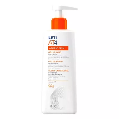 LETI Gel douche et bain AT4, 250 ml