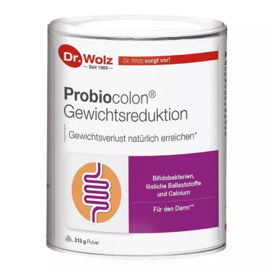 PROBIOCOLON Poudre de réduction de poids Dr.Wolz, 315 g
