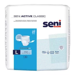 SENI Slip dincontinence Active Classic jetable L, 30 pièces