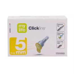 MYLIFE Aiguilles pour stylo Clickfine 5 mm 31 G, 100 pces