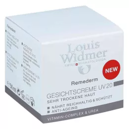 WIDMER Remederm crème pour le visage UV 20 légèrement parfumé, 50 ml