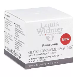 WIDMER Remederm crème pour le visage UV 20 non parfumée, 50 ml