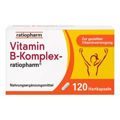 Capsules ratiopharm complexe de vitamine B, 120 pièces