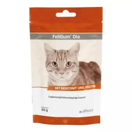 Feligum Dia, gouttes à mâcher pour chats, 40 g