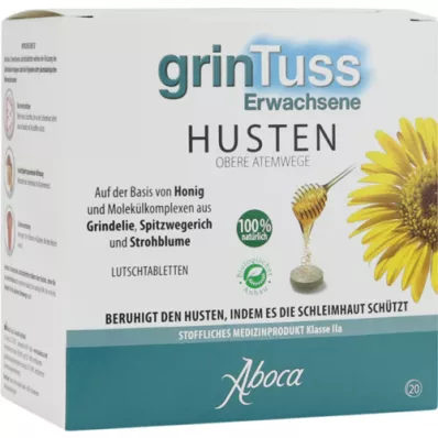 GRINTUSS Adultes avec Poliresin en comprimés, 30 g