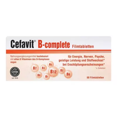 Comprimés pelliculés Cefavit B-complet, 60 pc