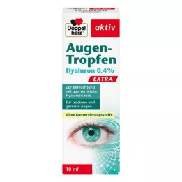 Doppelherz Gouttes Oculaires Hyaluronique 0,4% Extra, 10 ml