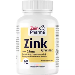 ZINK CHELAT 25 mg en gélules gastro-résistantes, 120 gélules