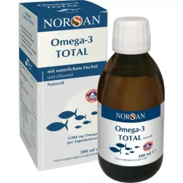 NORSAN Omega-3 Total Naturel liquide, 200 ml