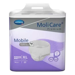 MOLICARE Premium Mobile 8 gouttes taille XL, 14 pièces