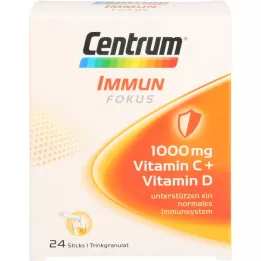 CENTRUM Fokus Immun 1000 mg Vitamine C+D Bâtonnets, 24 pièces