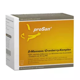 PROSAN Pack combiné D-mannose/canneberge, 2X30 pces