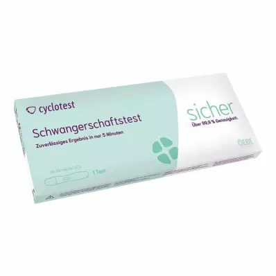 Test de grossesse Cyclotest 25 Mlu / ml durine, 1 pc