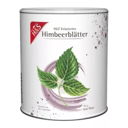 H&amp;S Feuilles de framboisier, thé en vrac, 70 g