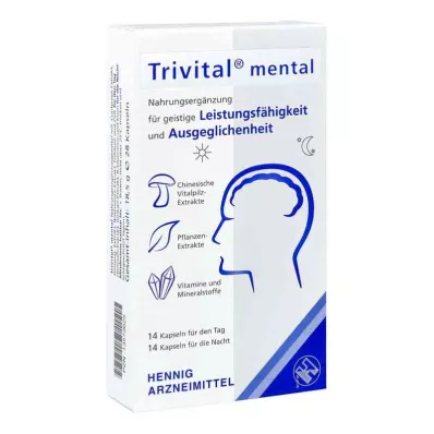 Capsules mentales Trivital (28 pièces)