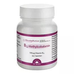 B12 METHYLCOBALAMIN Comprimés à sucer Dr.Jacobs, 60 pc