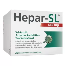 Hepar-SL® 640 mg comprimés pelliculés, 20 pc