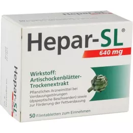 HEPAR-SL 640 mg Comprimés pelliculés, 50 pc