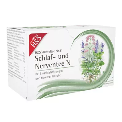 H&S® thé du sommeil et des nerfs N sachets filtrants, 20X2,0 g H&S® thé du sommeil et des nerfs N sachets filtrants, 20X2,0 g