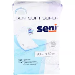 SENI Soft Super alèse 90x60 cm, 5 pces