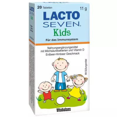 Comprimés Lacto Seven Kids, 20 pc