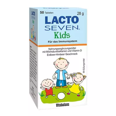 Comprimés Lacto Seven Kids, 50 pc