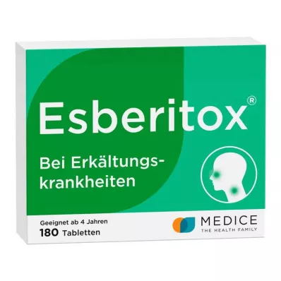 Comprimés Esberitox® pour le rhume, 180 pièces