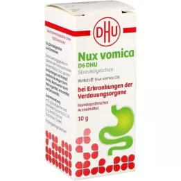 NUX VOMICA D 6 DHU Glob.en cas de troubles de lappareil digestif, 10 g